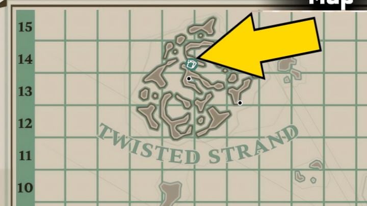 Na północ od doku Camp w regionie Twisted Strand - Dredge: Skąd wziąć Refined Metal? - Dredge - poradnik do gry