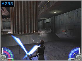 W tunelu z rurami po bokach natkniesz się na czterech Rebornów - Elektrownia - Taspir 3 | Kontynuacja | Star Wars Jedi Knight Jedi Academy - Star Wars Jedi Knight: Jedi Academy - poradnik do gry