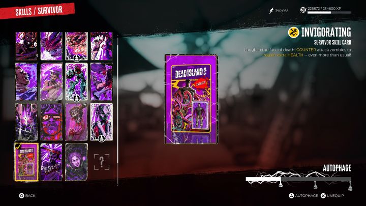 Doskonałym sposobem leczenia może stać się odnawianie zdrowia dzięki kartom umiejętności - Dead Island 2: Jak leczyć rany? - Dead Island 2 - poradnik do gry