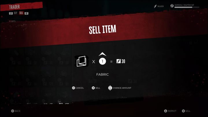 Sprzedaż takiego pojedynczego komponentu wynosi najczęściej około 30-60 dolarów - Dead Island 2: Jak szybko zdobyć pieniądze? - Dead Island 2 - poradnik do gry
