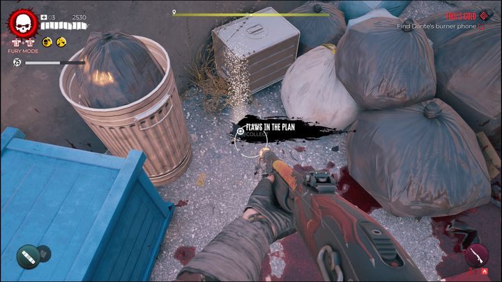 Teraz wystarczy udać się na tyły kwatery głównej ratowników (patrz zdjęcie) - Dead Island 2: Złoto głupców (Fools Gold) - Dead Island 2 - poradnik do gry