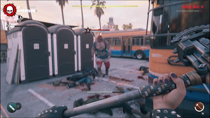 Uważajcie jednak, gdyż Davis nie jest zwykłym typem zombie, a łamaczem - Dead Island 2: Zaginiona osoba Davis (Missing Davis) - Dead Island 2 - poradnik do gry