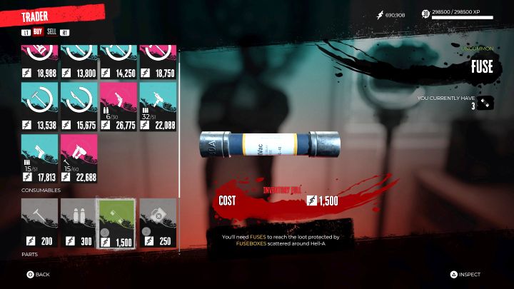 Każdy bezpiecznik kosztuje 1500 dolarów - Dead Island 2: Jak zdobywać bezpieczniki (Fuses)? - Dead Island 2 - poradnik do gry