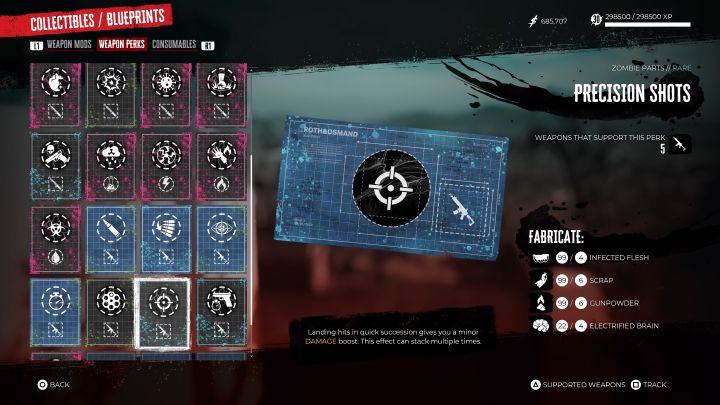 Nazwa schematu: Precyzyjne strzały (Precision Shots) - Dead Island 2: Najlepsze schematy - Dead Island 2 - poradnik do gry