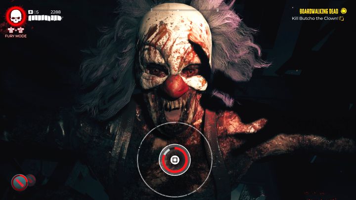 Boss dąży do ataków w walce wręcz i powinniście stosować bloki lub uniki - Dead Island 2: Jak pokonać bossa Klaun Rzeźnio? - Dead Island 2 - poradnik do gry
