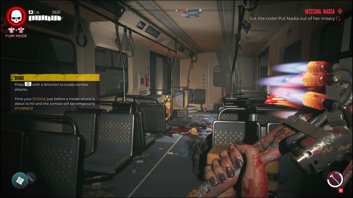 Drugi jest wewnątrz wagonu pociągu - Dead Island 2: Zaginiona osoba Nadia (Missing Nadia) - Dead Island 2 - poradnik do gry