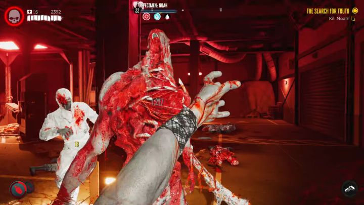 Wasze ataki powinny być wymierzone w otwartą klatkę piersiową potwora - Dead Island 2: Jak pokonać bossa Specimen Noah? - Dead Island 2 - poradnik do gry