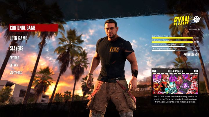 Mając już rozpoczętą kampanię jakiegoś Pogromcy nie znajdziecie w menu głównym opcji Nowa Gra - Dead Island 2: Jak rozpocząć świeżą kampanię inną postacią? - Dead Island 2 - poradnik do gry