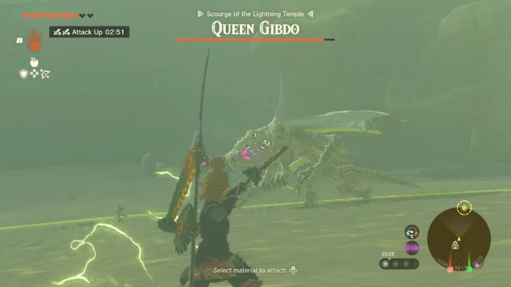Queen Gibdo pokonacie w ten sam sposób jak pozostałe Gibdosy - Zelda TotK: Riju of Gerudo Town - opis przejścia - Zelda Tears of the Kingdom - poradnik do gry