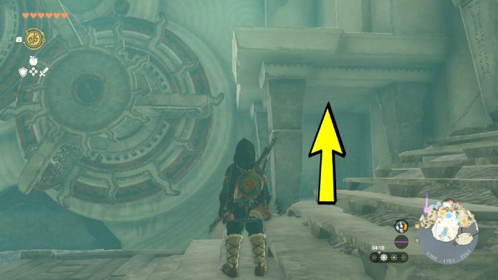 Spójrzcie na 2 koła zębate z początkowej lokacji gry - Zelda Tears of the Kingdom: Wszystkie Shrines na Great Sky Island - Zelda Tears of the Kingdom - poradnik do gry