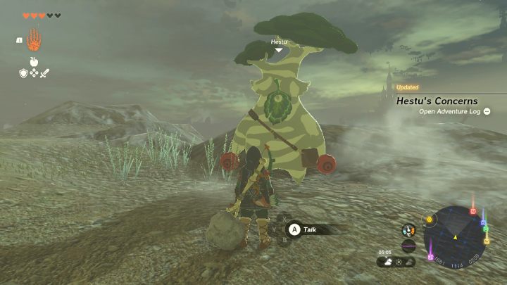 Na Hestu możecie wpaść zupełnie przypadkiem podczas gry - Zelda TotK: Dandelion puzzle - Zelda Tears of the Kingdom - poradnik do gry
