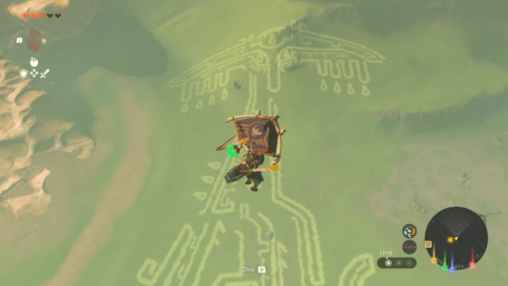 Lot paralotnią nie może niestety trwać wiecznie - Zelda TotK: Jak zdobyć paralotnię? - Zelda Tears of the Kingdom - poradnik do gry
