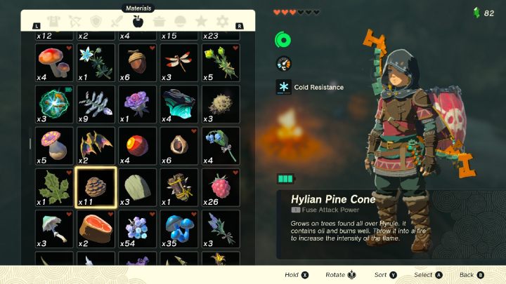 Na końcu tunelu znajdziecie nierozpalone ognisko - Zelda TotK: Tulin of Rito Village - opis przejścia - Zelda Tears of the Kingdom - poradnik do gry