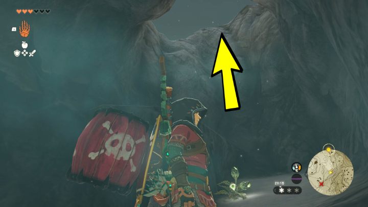 Na końcu tunelu znajdziecie wyjście z jaskini - Zelda TotK: Tulin of Rito Village - opis przejścia - Zelda Tears of the Kingdom - poradnik do gry