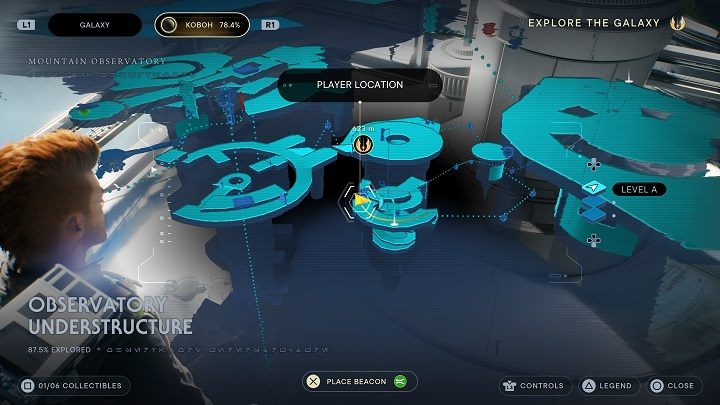 Wracajcie na górę i stamtąd idźcie dalej - Jedi Survivor: Podnóże Obserwatorium - lista sekretów - Star Wars Jedi Survivor - poradnik do gry