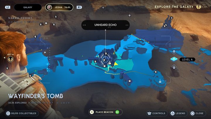 Grobowiec Wędrowca to jeden z regionów na planecie Jedha - Jedi Survivor: Zagadka Grobowca Wędrowca na Jedha - Star Wars Jedi Survivor - poradnik do gry