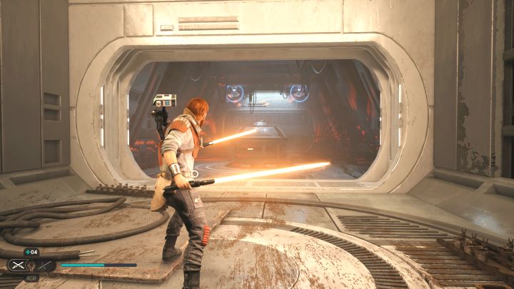 Trzeba dostatecznie awansować w głównej fabule - Star Wars Jedi Survivor: Jak niszczyć stacjonarne działka przy suficie? - Star Wars Jedi Survivor - poradnik do gry