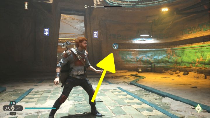 Obróćcie się w lewo - Jedi Survivor: Zagadka dotarcia do Cere w Ukrytym hangarze - Star Wars Jedi Survivor - poradnik do gry