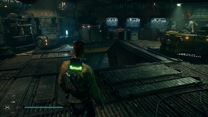 W celu zdobycia kolejnego wpisu do bazy danych, musicie porozmawiać ze znajdującą się w budynku postacią - Jedi Survivor: Placówka Azyl Wędrowca - lista sekretów (część 2) - Star Wars Jedi Survivor - poradnik do gry