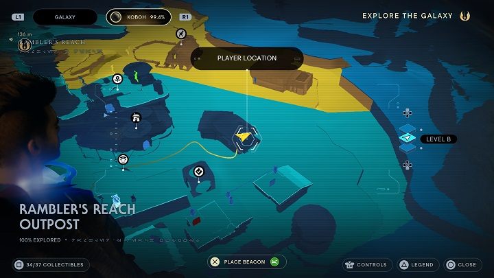 Po rozmowie z nim będziecie mogli wejść do środka pobliskiego budynku - Jedi Survivor: Placówka Azyl Wędrowca - lista sekretów (część 2) - Star Wars Jedi Survivor - poradnik do gry