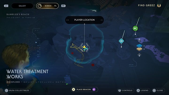 W następnej kolejności otworzycie drzwi, za którymi czai się przeciwnik - Jedi Survivor: Oczyszczalnia - lista sekretów - Star Wars Jedi Survivor - poradnik do gry