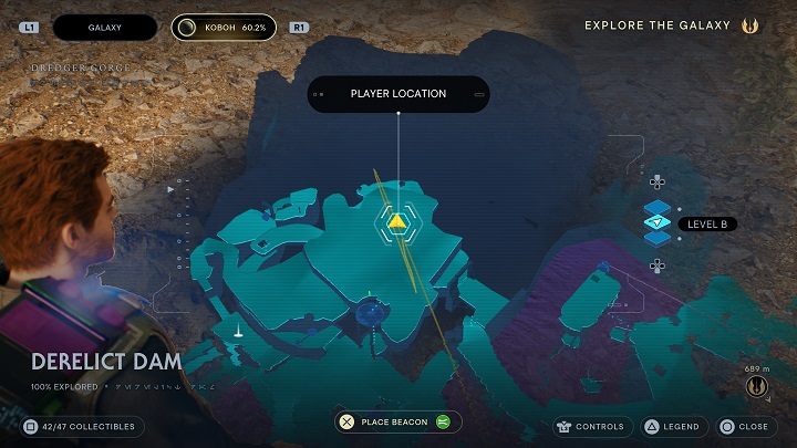 W ten sposób dostaniecie się z powrotem do Opuszczonej Zapory- będzie to obaszar, którego wcześniej nie mogliście zwiedzić - Jedi Survivor: Opuszczona zapora - lista sekretów, część 3 - Star Wars Jedi Survivor - poradnik do gry