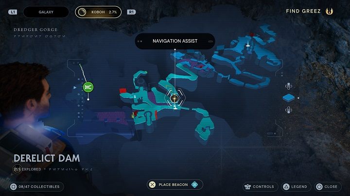 Jest to kolejny odłamek Priorytu - Jedi Survivor: Opuszczona zapora - lista sekretów, część 1 - Star Wars Jedi Survivor - poradnik do gry