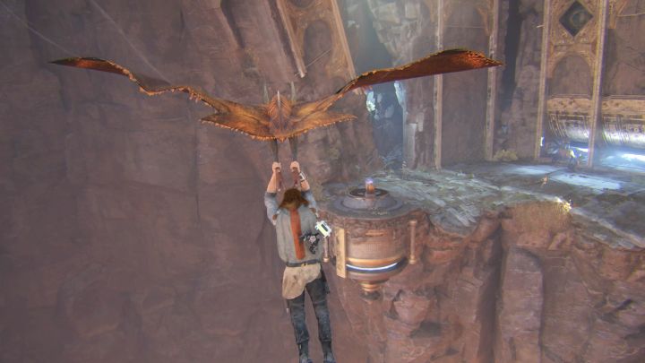 Odblokuje się nowy krater, z którego wydostaje się gorące powietrze - Jedi Survivor: Zagadki ze sprzęgami kul w Zniszczonej osadzie - Star Wars Jedi Survivor - poradnik do gry