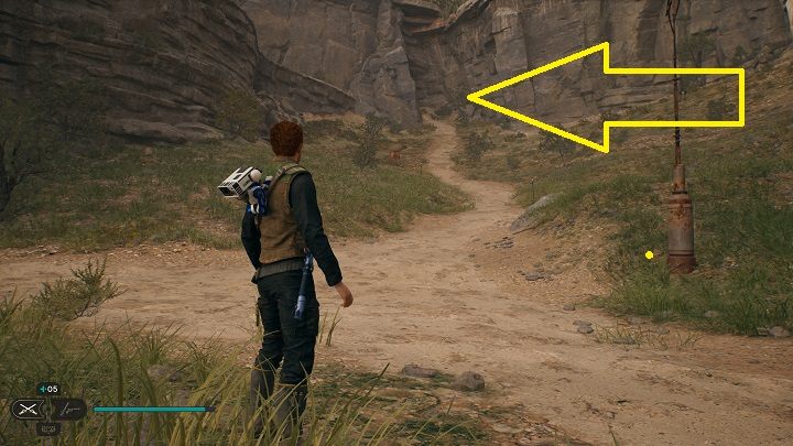 Kierujcie się jeszcze dalej na zachód, idąc ścieżką do góry - Jedi Survivor: Kamieniołom myśliwego - lista sekretów - Star Wars Jedi Survivor - poradnik do gry