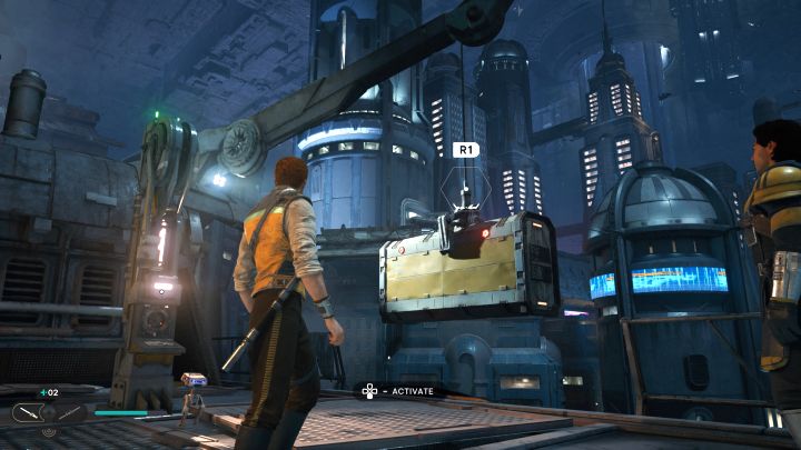 Towarzysze mogą też pomagać przy eksploracji i zagadkach środowiskowych - Star Wars Jedi Survivor: Czy w grze są towarzysze AI? - Star Wars Jedi Survivor - poradnik do gry