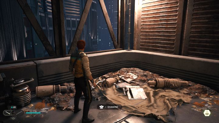 Sekret ten automatycznie zdobywa się po pokonaniu bossa K-405 - Jedi Survivor: Stanowisko remontowe nr 4733 z planety Coruscant - lista sekretów - Star Wars Jedi Survivor - poradnik do gry