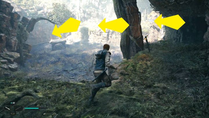 Idźcie dalej, jak ścieżka prowadzi - Star Wars Jedi Survivor: Leśny węzeł (The Forest Array) - Star Wars Jedi Survivor - poradnik do gry