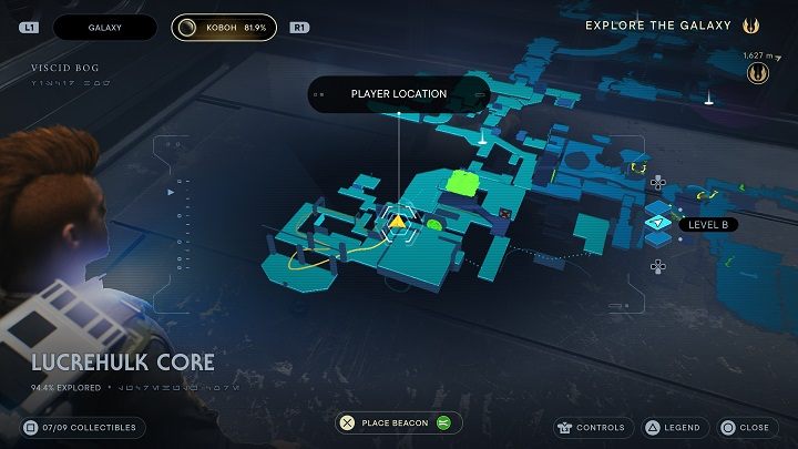 Wróćcie się na główną drogę i idźcie dalej - Jedi Survivor: Rdzeń Lucrehulka - lista sekretów - Star Wars Jedi Survivor - poradnik do gry