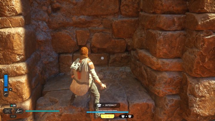 Zwój z Jedhy jest przed prawymi ruinami - Jedi Survivor: Mury klasztorne z planety Jedha - lista sekretów - Star Wars Jedi Survivor - poradnik do gry