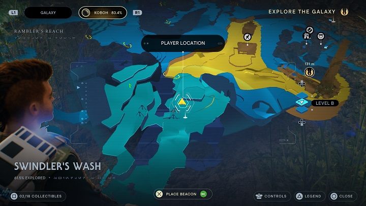 Kolejna garść nasion również znajduje się w okolicy miejsca medytacji - Jedi Survivor: Fala Oszusta - lista sekretów - Star Wars Jedi Survivor - poradnik do gry