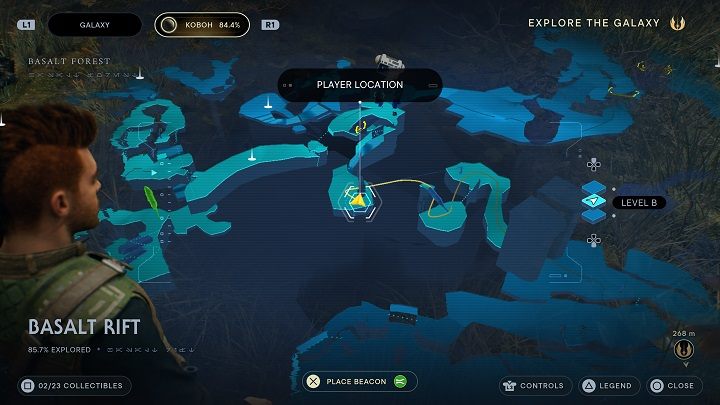 Po zebraniu wyżej omówionego skarbu, skorzystajcie z linki - Jedi Survivor: Bazaltowa Szczelina - lista sekretów - Star Wars Jedi Survivor - poradnik do gry