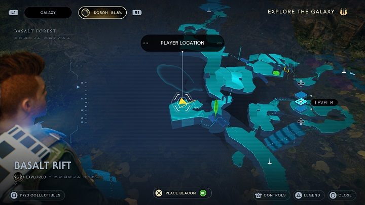 Niedaleko jest kolejna porcja nasion - Jedi Survivor: Bazaltowa Szczelina - lista sekretów - Star Wars Jedi Survivor - poradnik do gry