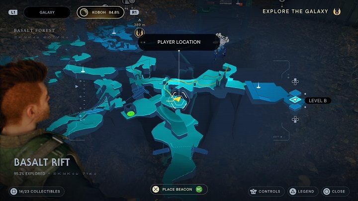 Po walce będziecie mogli otworzyć skrzynię używając hakowania BD-1 - Jedi Survivor: Bazaltowa Szczelina - lista sekretów - Star Wars Jedi Survivor - poradnik do gry