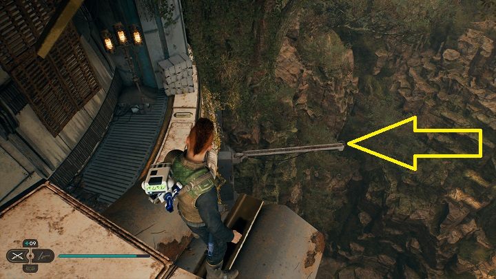 Wróćcie się w stronę kratki, z której niedawno zeskakiwaliście - Jedi Survivor: Leśny Węzeł - lista sekretów - Star Wars Jedi Survivor - poradnik do gry