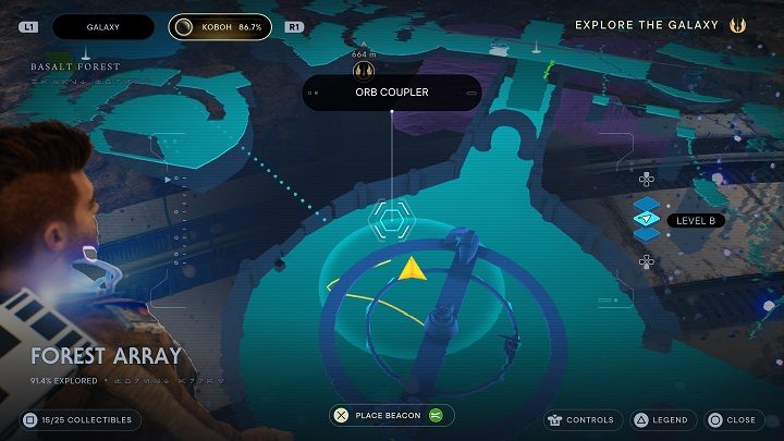 Wyjmijcie kulę i udajcie się nią w pył - Jedi Survivor: Leśny Węzeł - lista sekretów - Star Wars Jedi Survivor - poradnik do gry