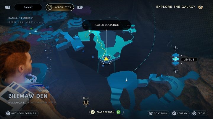 Wejdźcie na drogę prowadzącą do góry i idźcie cały czas przed siebie - Jedi Survivor: Jama Kwasowca - lista sekretów - Star Wars Jedi Survivor - poradnik do gry