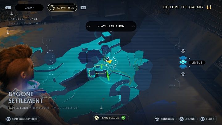 Wespnijcie się jak najwyżej, aby za chwilę przenieść się na kolejną kratkę - Jedi Survivor: Osada Bygone - lista sekretów - Star Wars Jedi Survivor - poradnik do gry