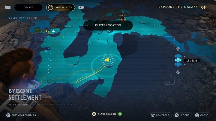 Idźcie do dalszej części obszaru, aż napotkacie samotną małą górę - Jedi Survivor: Osada Bygone - lista sekretów - Star Wars Jedi Survivor - poradnik do gry