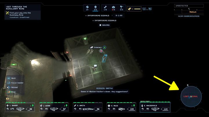 2 - Aliens Dark Descent: Jak działa detektor ruchu? - Aliens Dark Descent - poradnik do gry