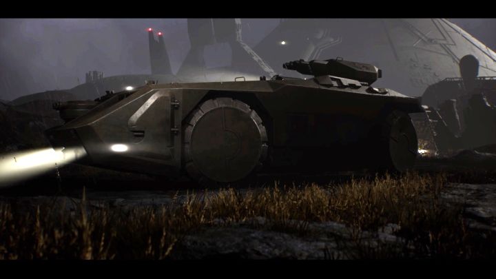 W środku znajdziecie nowy pojazd - Aliens Dark Descent: Transporter zwiadowczy i M577 - Aliens Dark Descent - poradnik do gry
