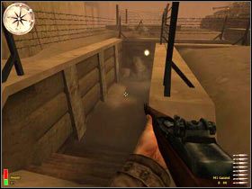 Możesz już wysiąść z czołgu - Battle Of Kasserine Pass I (3) | MISJA 1 - Tunisia | MoHAA Breakthrough - Medal of Honor: Allied Assault - Breakthrough - poradnik do gry