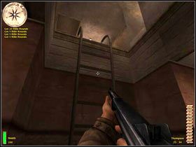 Skieruj się na lewo od drzwi, przez które przyszedłeś - Battle Of Kasserine Pass I (3) | MISJA 1 - Tunisia | MoHAA Breakthrough - Medal of Honor: Allied Assault - Breakthrough - poradnik do gry