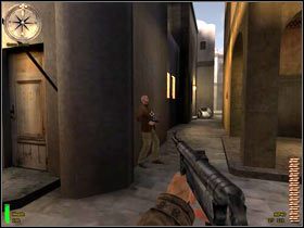 Dotrzesz w końcu do miejsca, w którym skrywa się Klaus - Bizerte Canal (3) | MISJA 3 - Tunisia | MoH Alied Assault Breakthrough - Medal of Honor: Allied Assault - Breakthrough - poradnik do gry