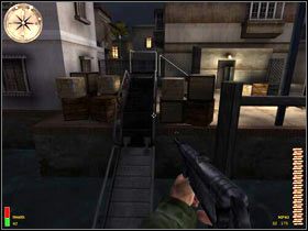 Możesz już wyjść na kadłub statku - Bizerte Harbor (5) | MISJA 4 - Tunisia | MoH Alied Assault Breakthrough - Medal of Honor: Allied Assault - Breakthrough - poradnik do gry