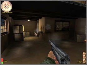 Zejdź po schodach na dół - Bizerte Harbor (5) | MISJA 4 - Tunisia | MoH Alied Assault Breakthrough - Medal of Honor: Allied Assault - Breakthrough - poradnik do gry